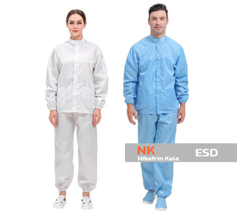 ست بلوز و شلوار آنتی استاتیک