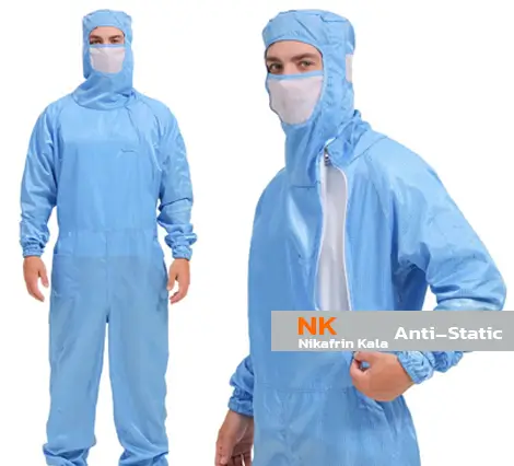 لباس کاورال آنتی استاتیک 2 لباس کاورال آنتی استاتیک - تصویر 2