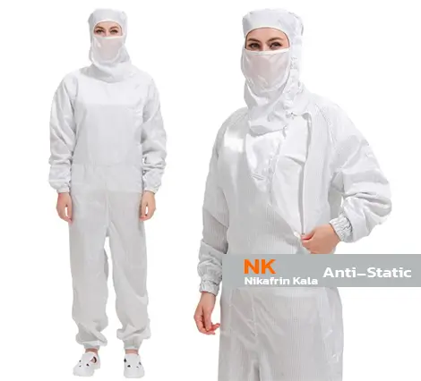 لباس کاورال آنتی استاتیک 3 لباس کاورال آنتی استاتیک - تصویر 3