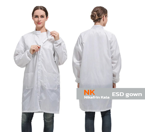 گان آنتی استاتیک 2 گان آنتی استاتیک - تصویر 2