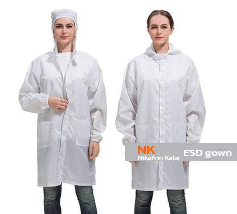 گان کلاه دار آنتی استاتیک 3 گان-پزشکی-کلاه-دار-آنتی-استاتیک-نیکاک